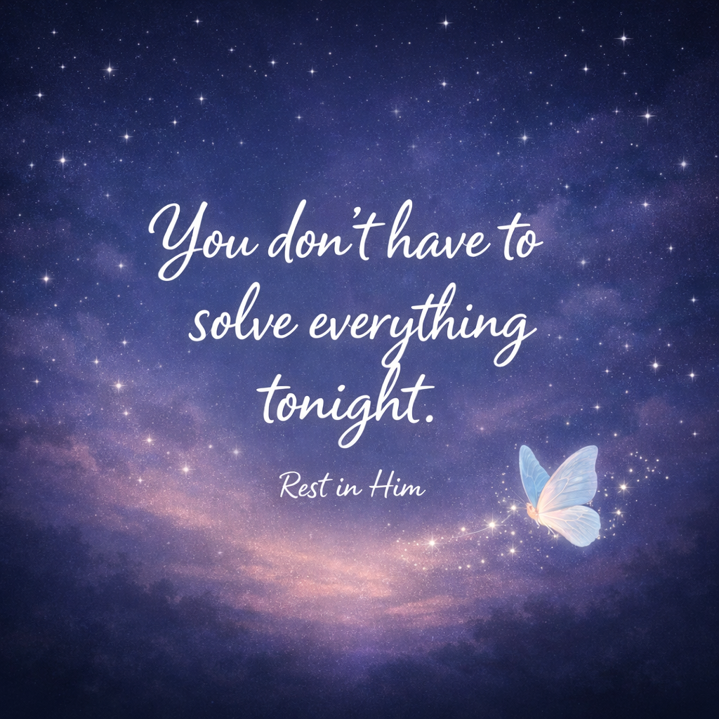 Peace for the Woman Who Overthinks at Night