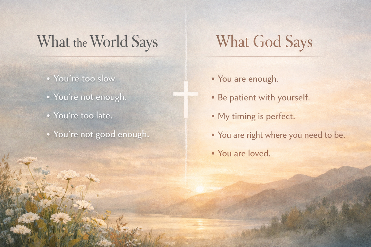 What the World Says vs. What God Says