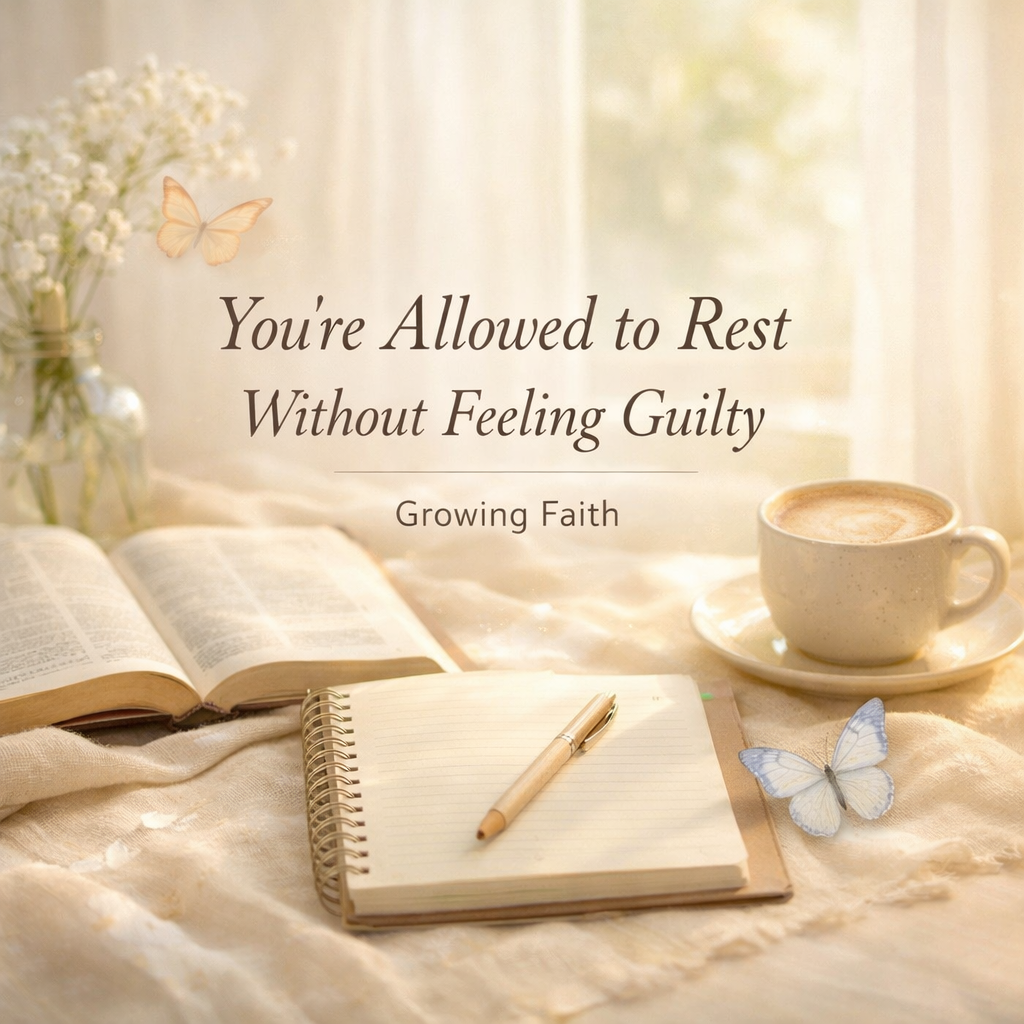 When Rest Feels Like You're Falling Behind (But You're Not)