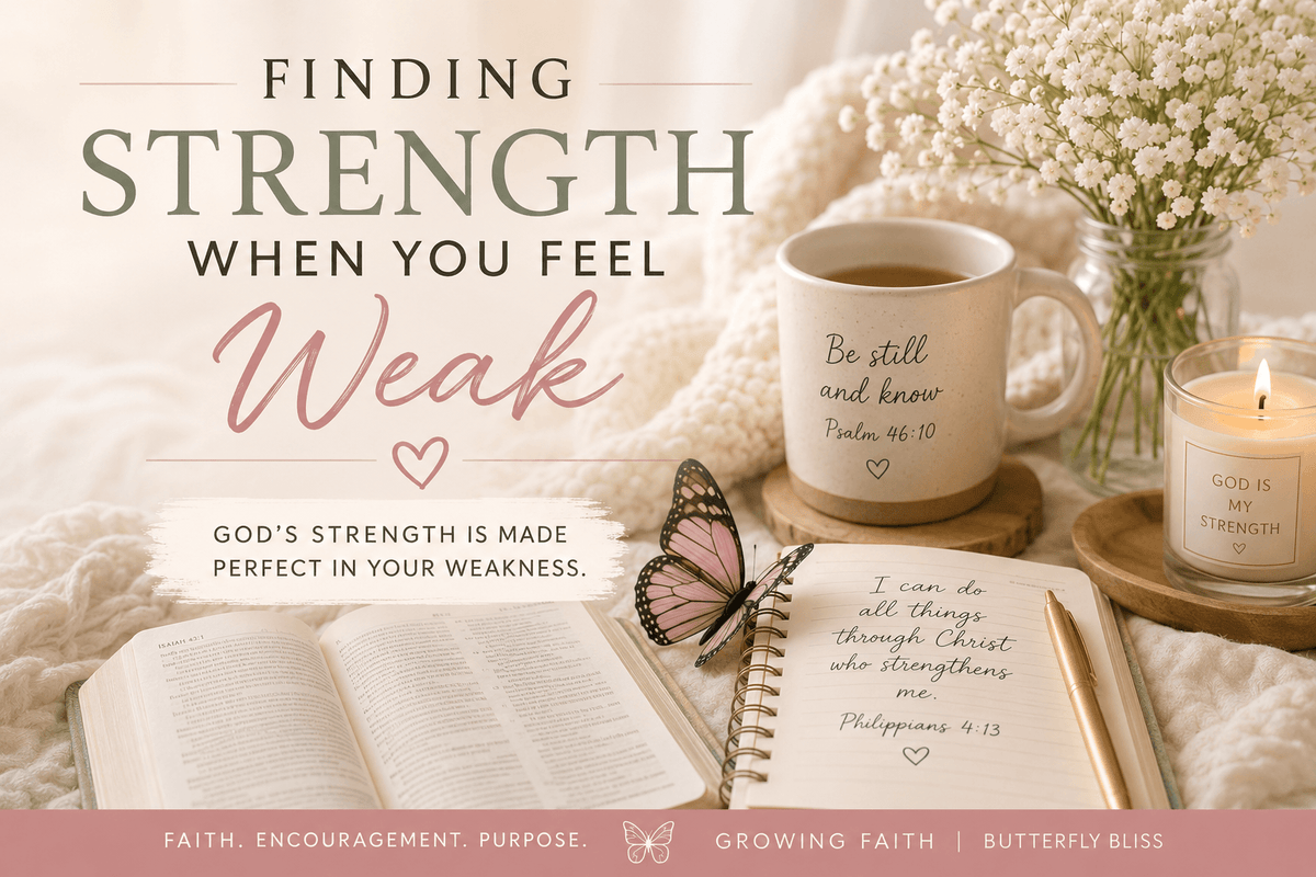Finding Strength When You Feel Weak