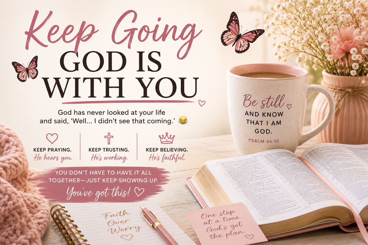 Keep Going—God's Not Done With You Yet ⭐