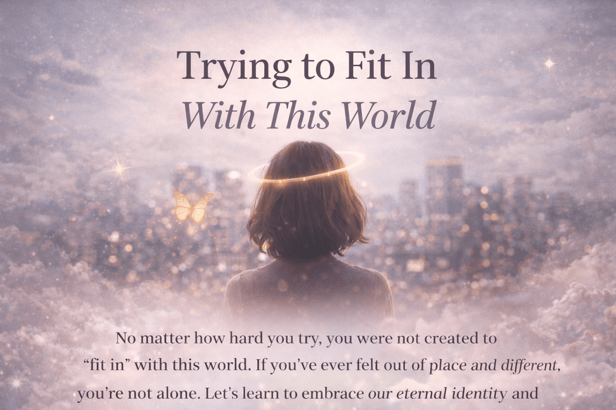 Trying to Fit In With This World