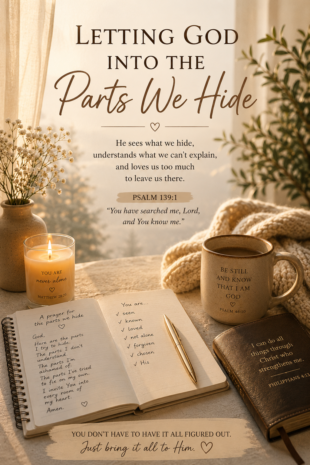 Letting God Into the Parts We Hide 