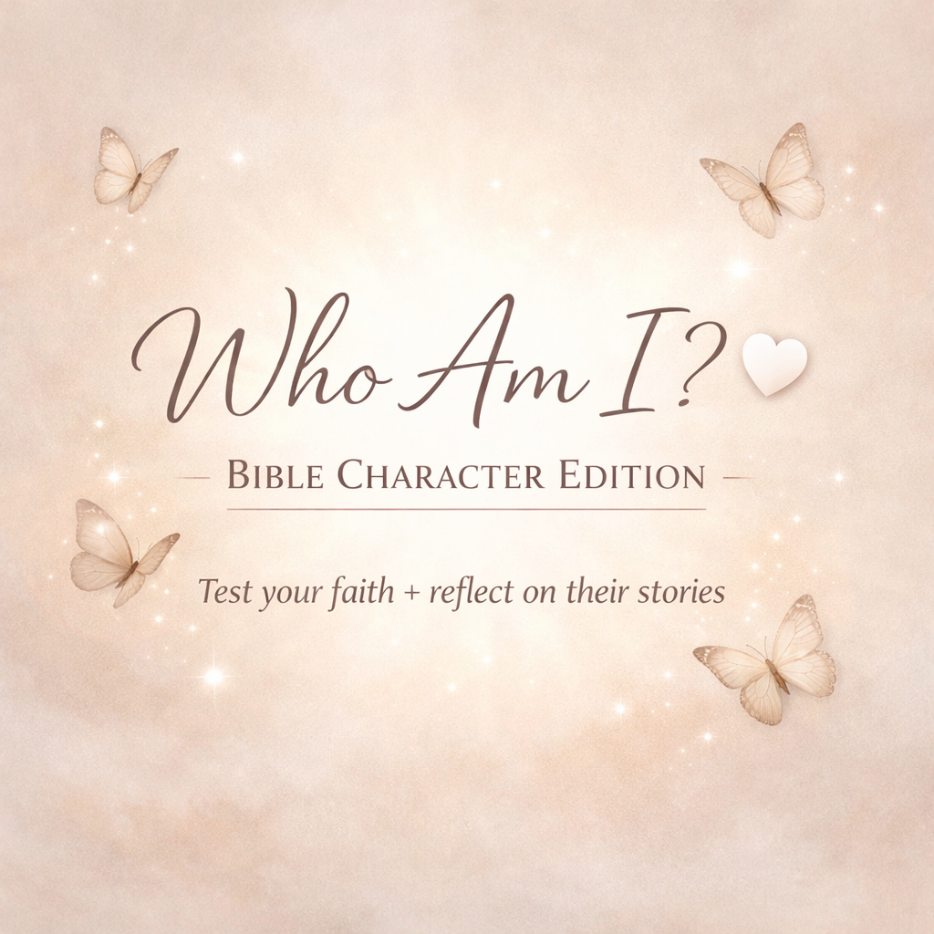 Who Am I Bible Character Edition