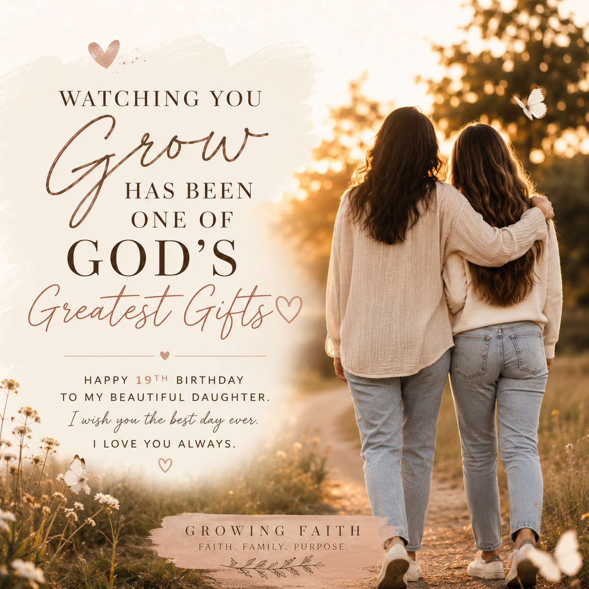Watching You Grow Has Been One of God’s Greatest Gifts 🤍