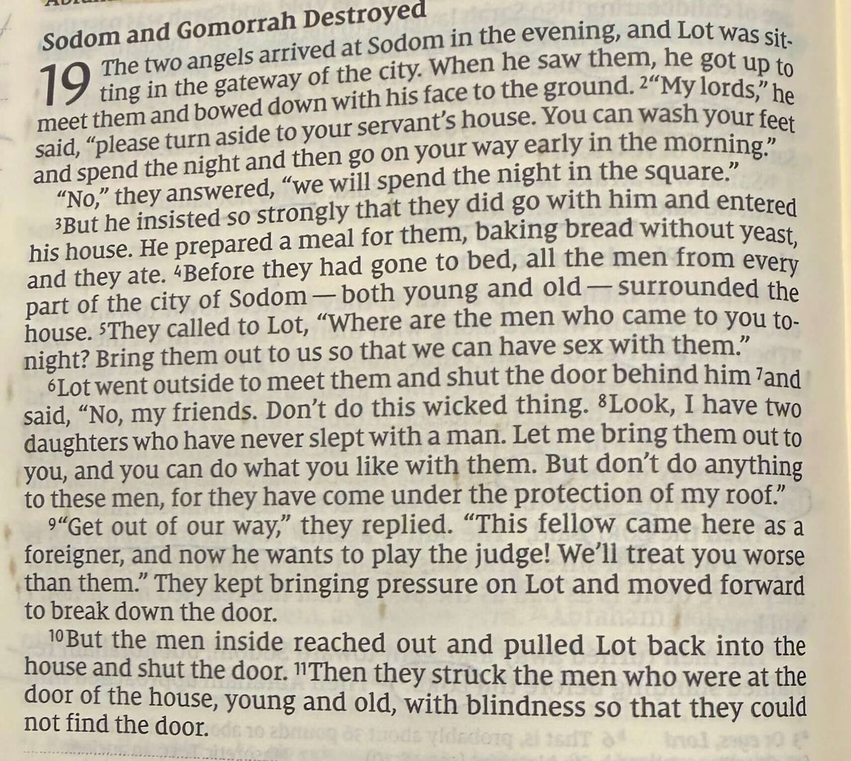 Genesis Chapter 19