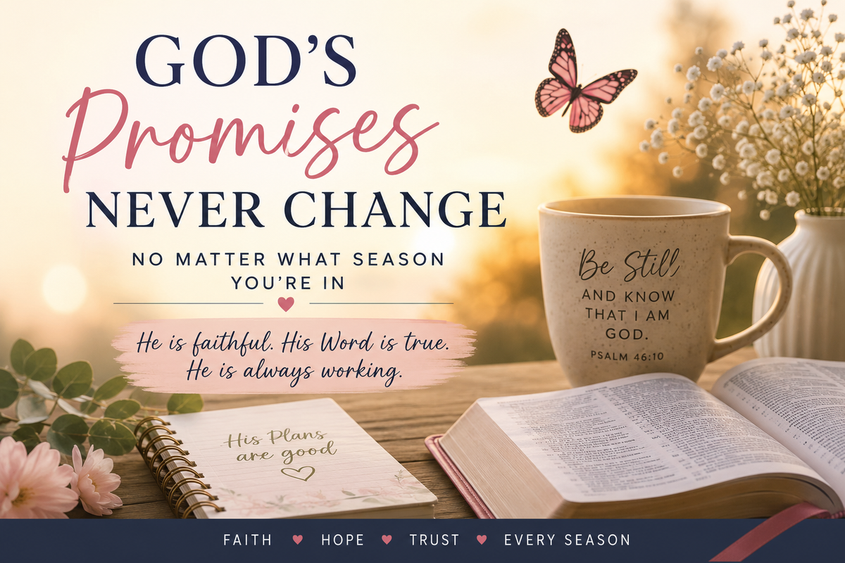God's Promises Never Change—No Matter What Season You're In