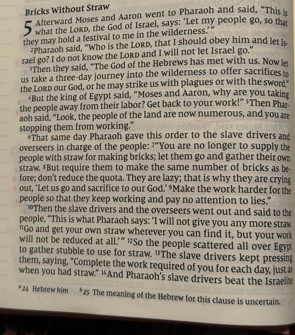 Exodus 5 — When Obedience Makes Things Harder Before They Get Better