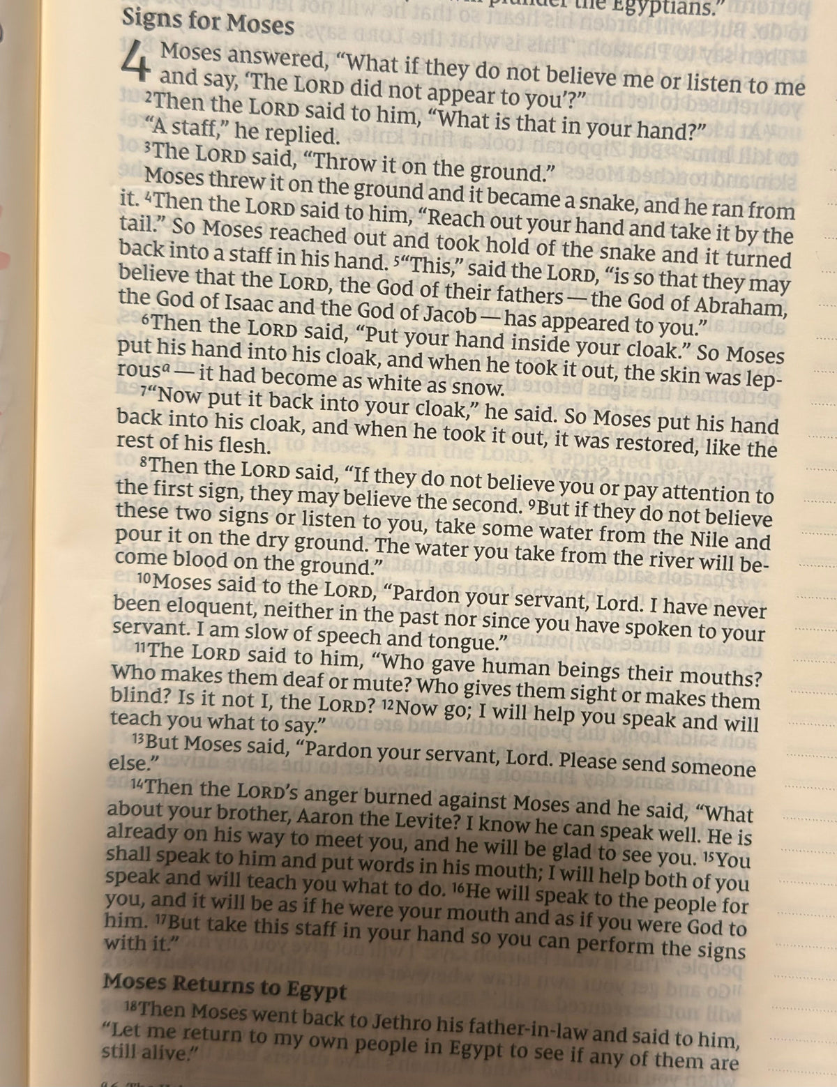 Exodus Chapter 4 — God Equips Moses
