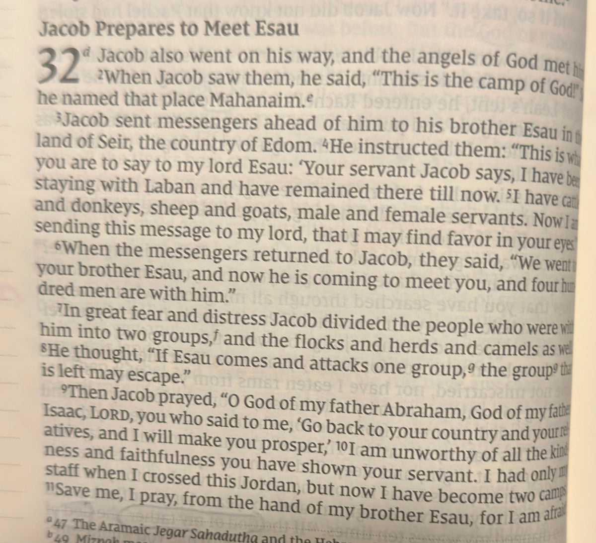 Genesis 32 — Jacob Wrestles With God