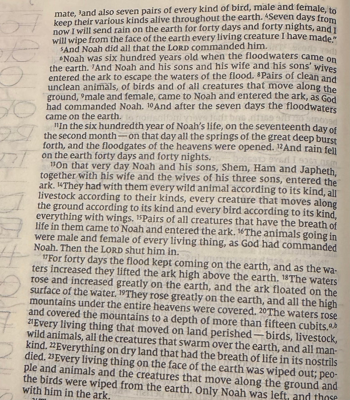 Genesis Chapter 7