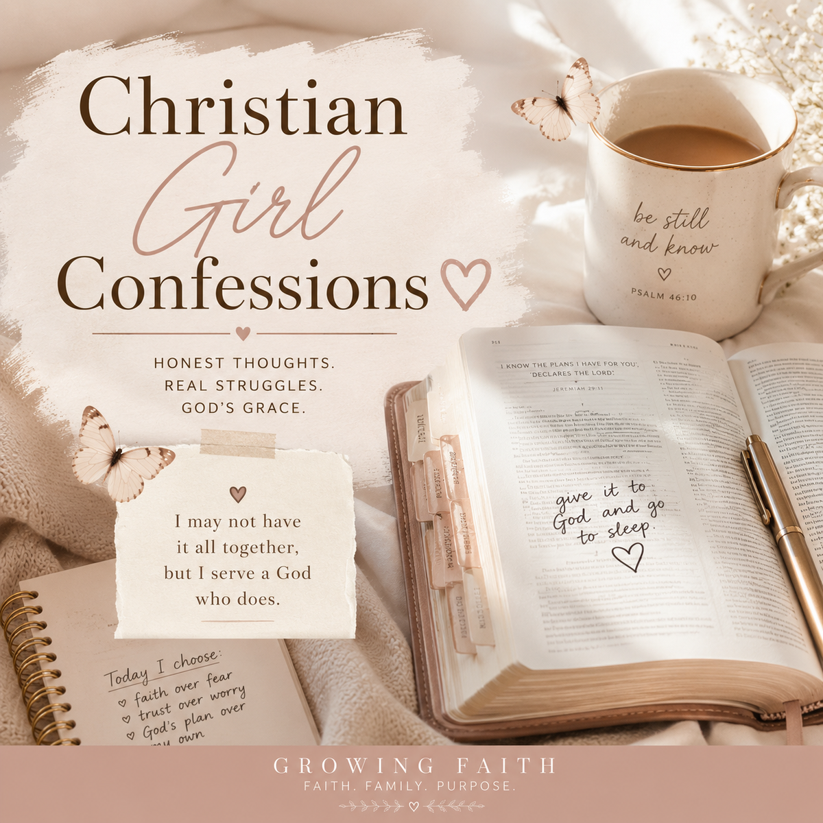 Christian Girl Confessions 🤍