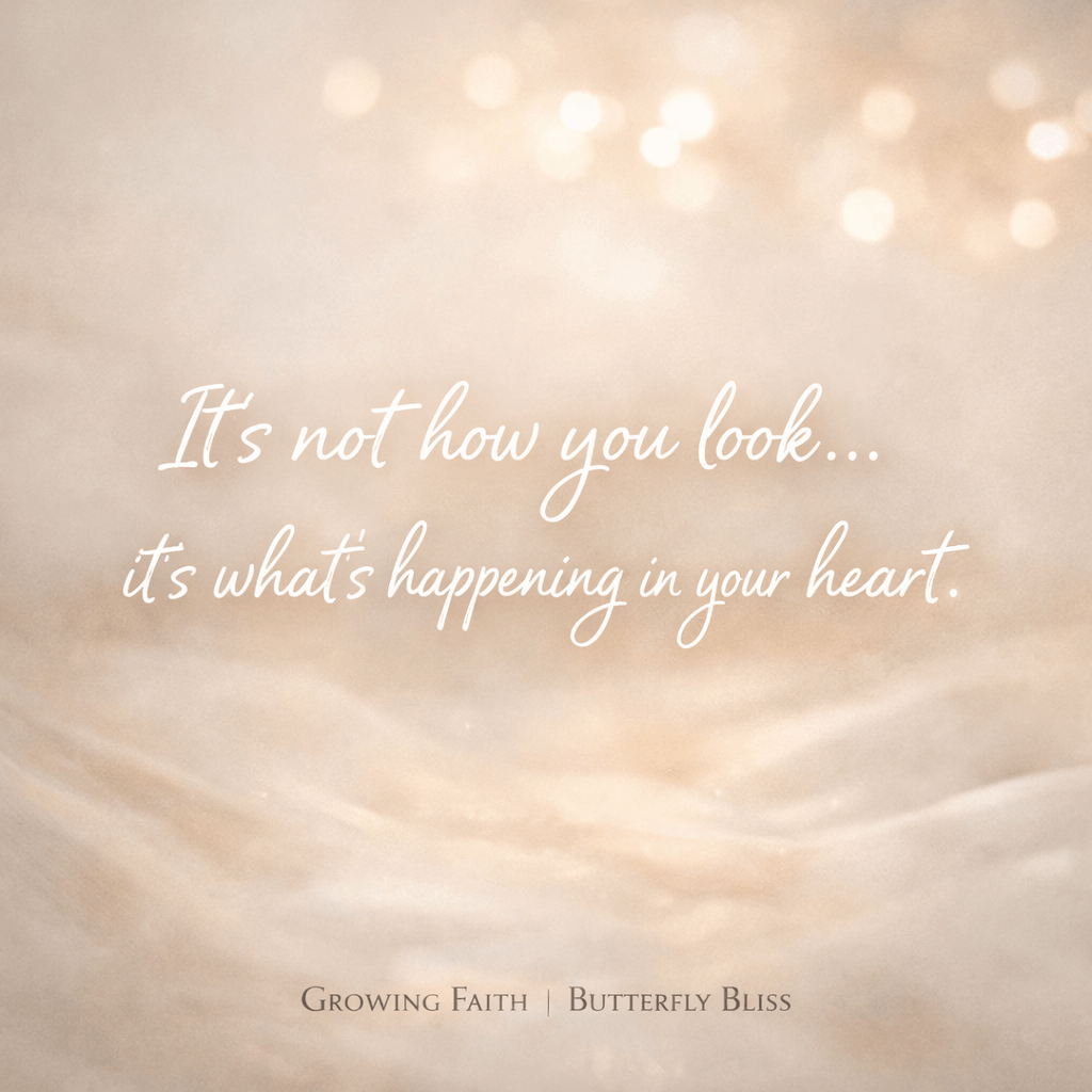 When It’s Not Your Appearance… But Your Heart That Feels Ugly