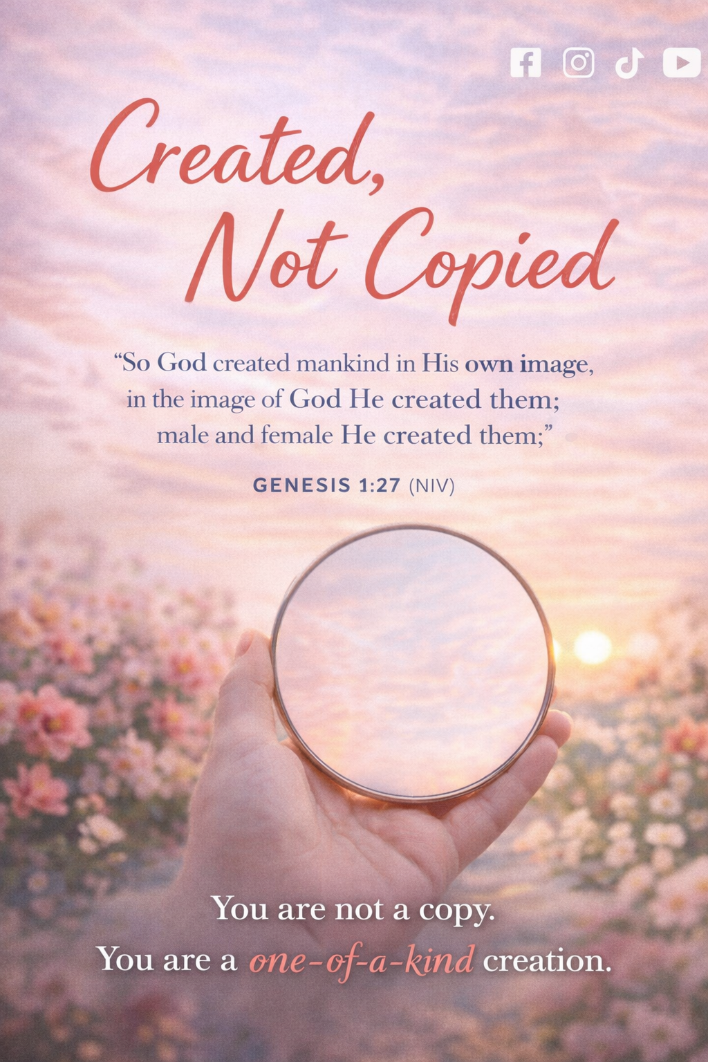 Created, Not Copied
