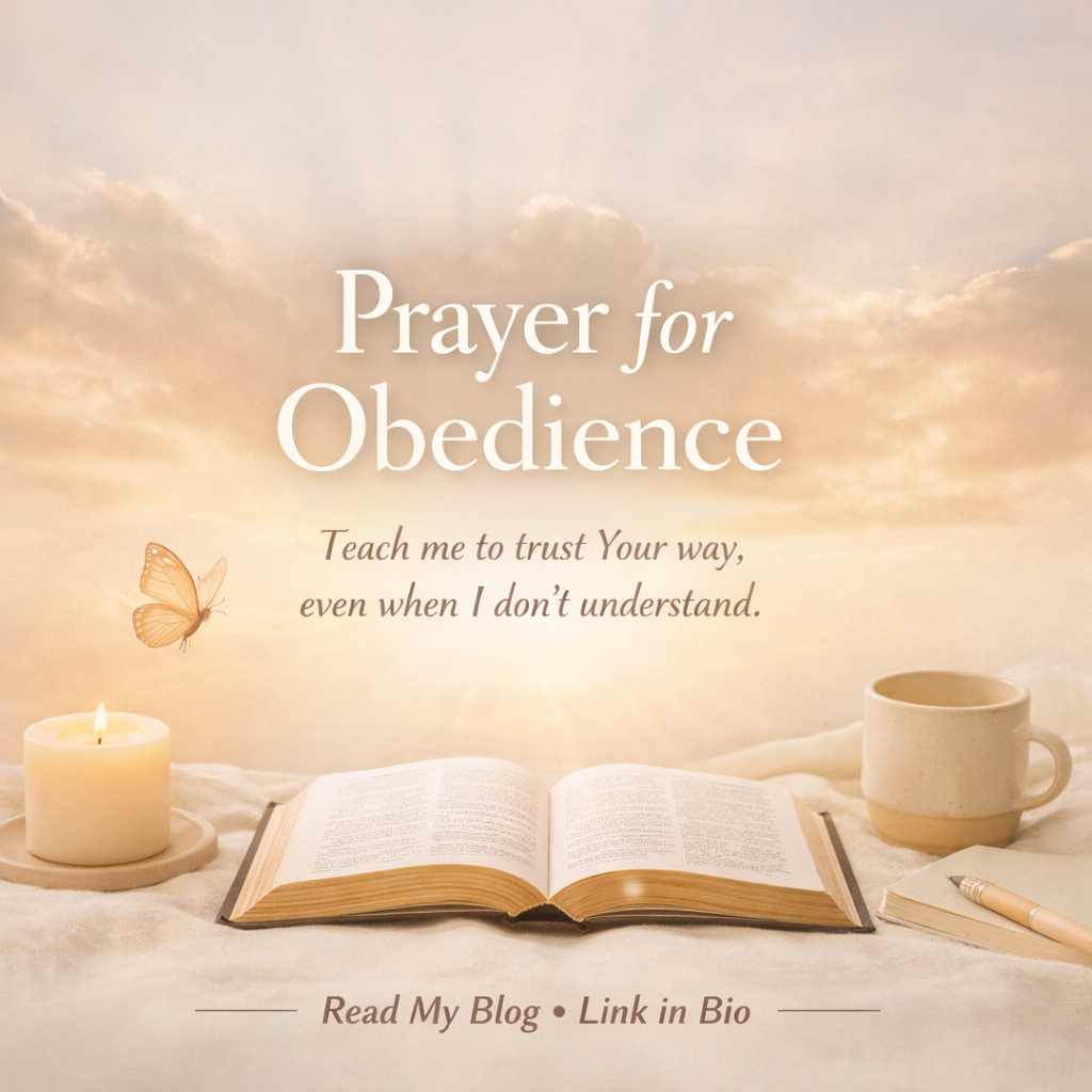 Prayer for Obedience