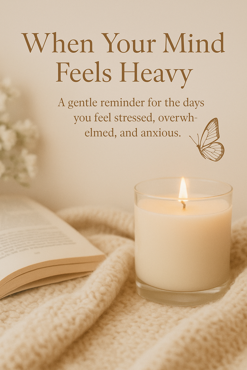 When-Your-Mind-Feels-Heavy Butterfly Bliss Candles